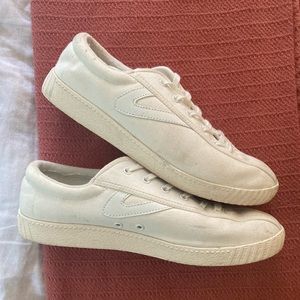 Tretorn nylite canvas sneakers, size 10